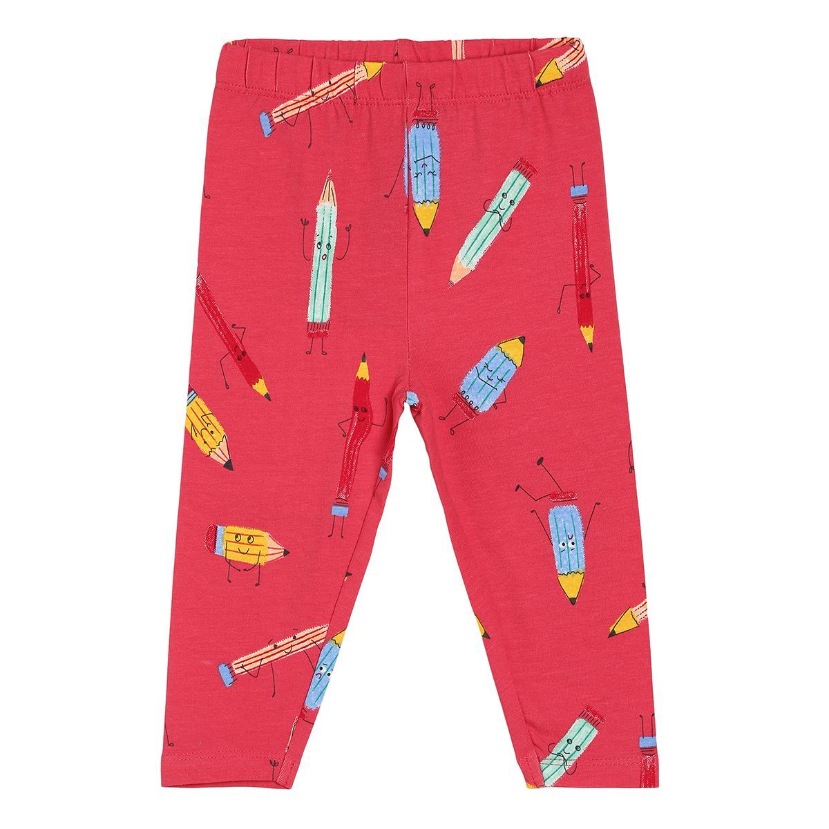 Girls Red Legging