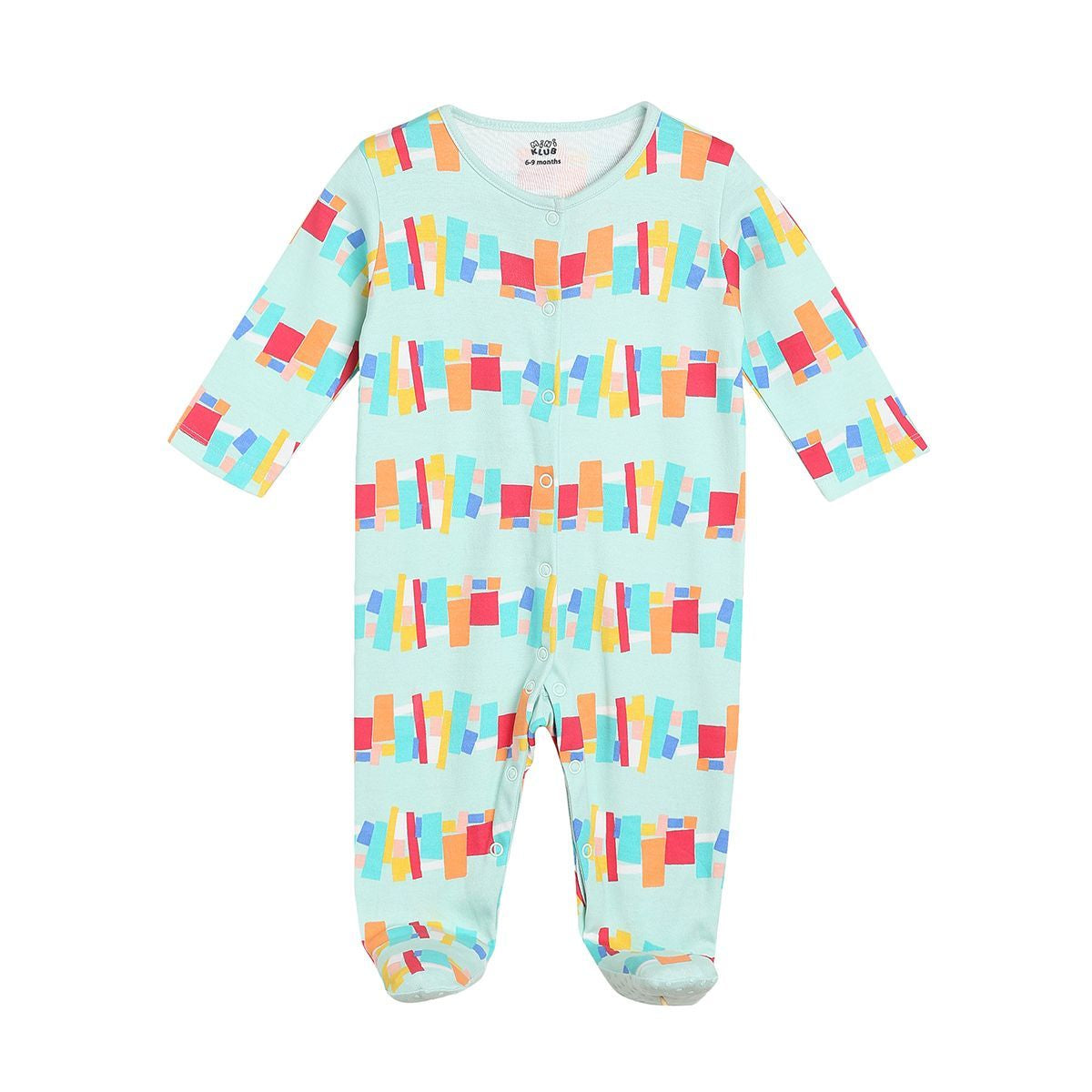 Girls Multicolor Pack Of 2 Sleep Suit