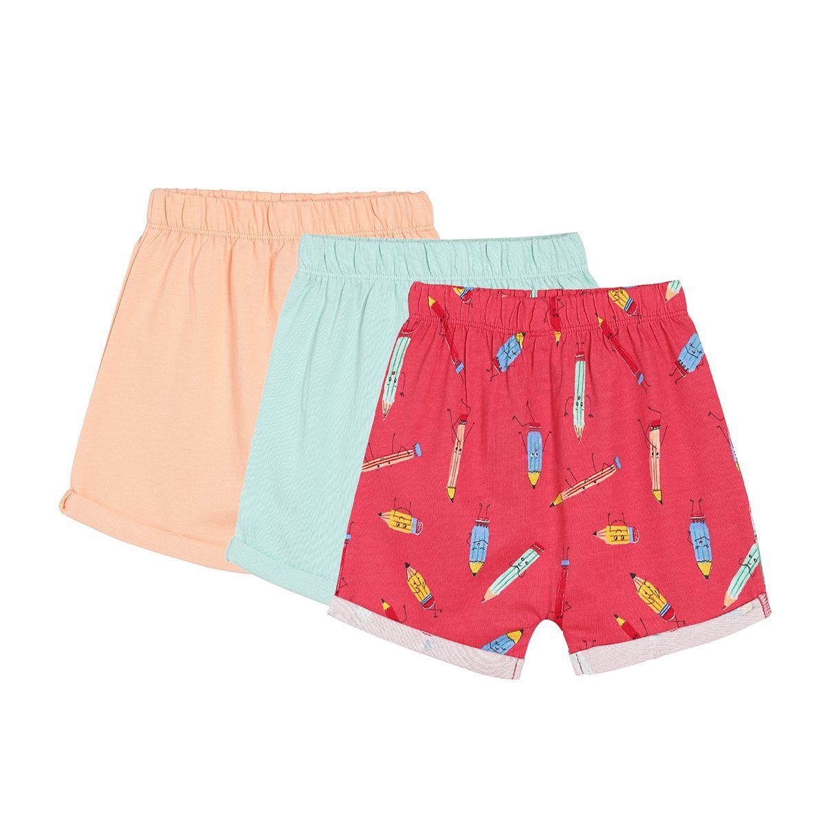Girls Green Shorts