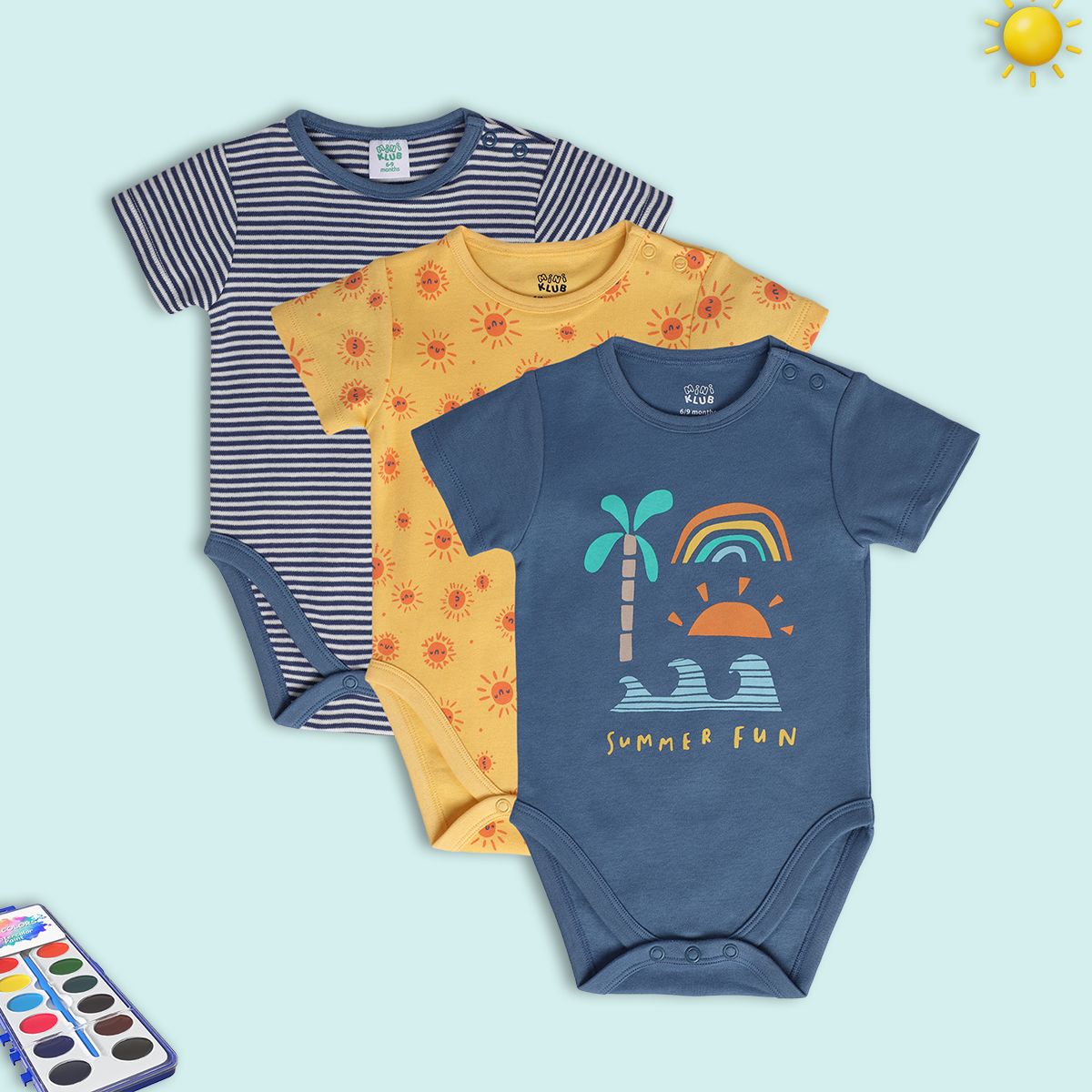 Boys Multi Body Suit