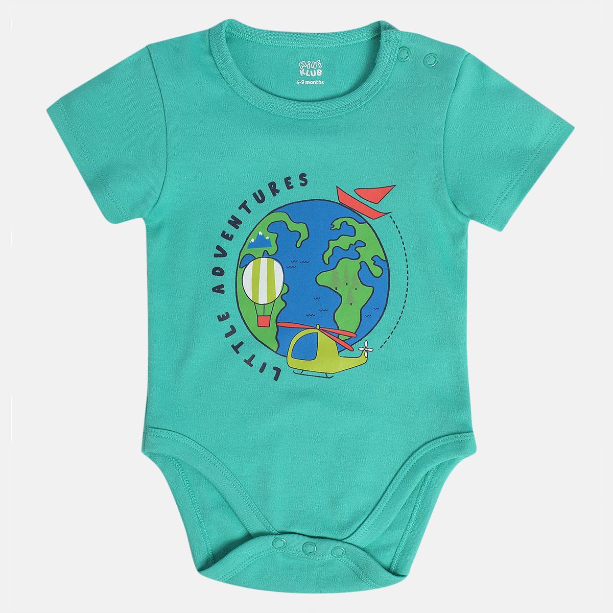 Boys Orange/Green/Red Body Suit