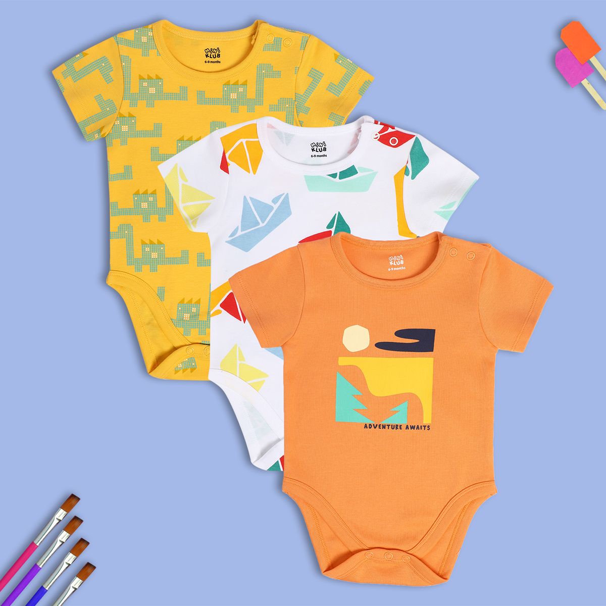 Boys Multi Body Suit