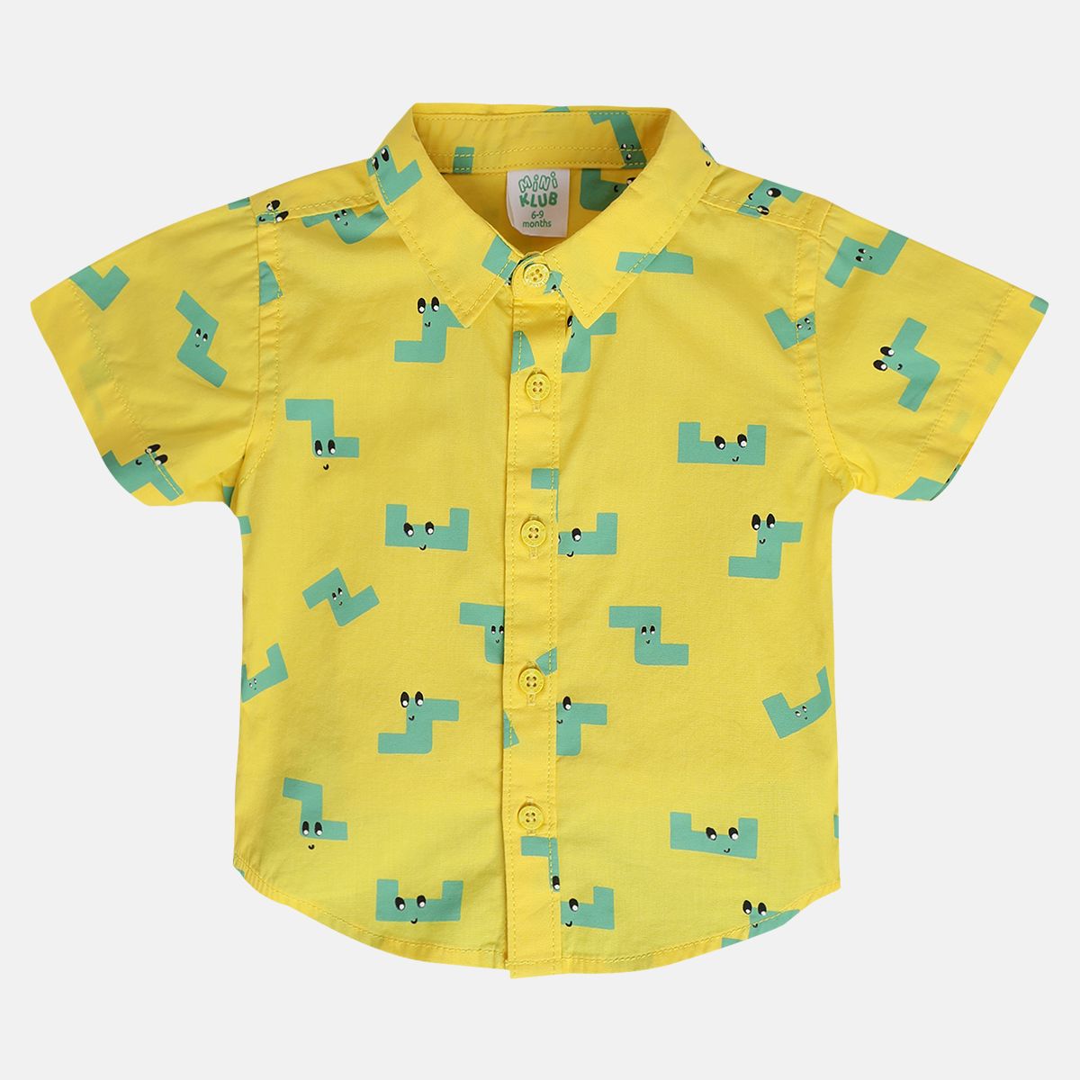 Boys Yellow Pack Of 2 Top And Bottom