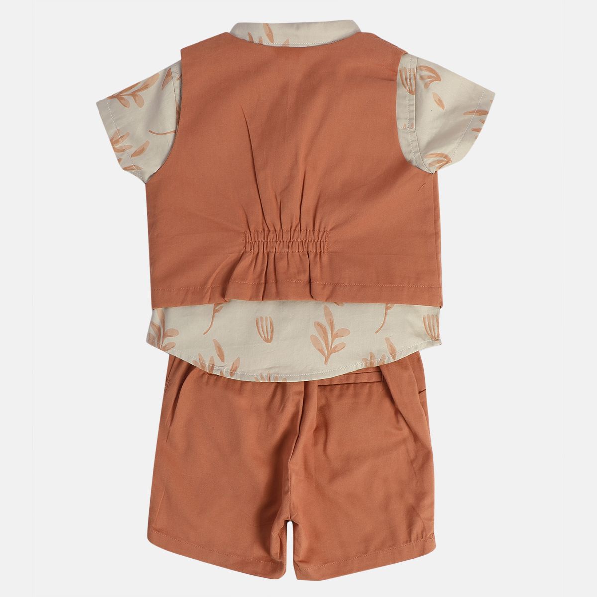 Boys Brown Pack Of 4 Coordinate Set