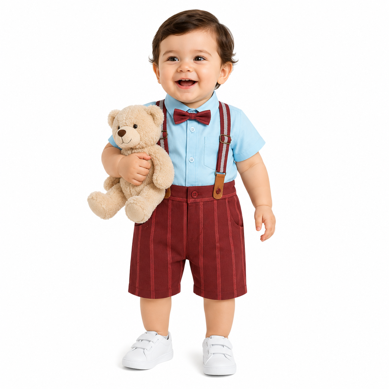 Boys Red Coordinate Set