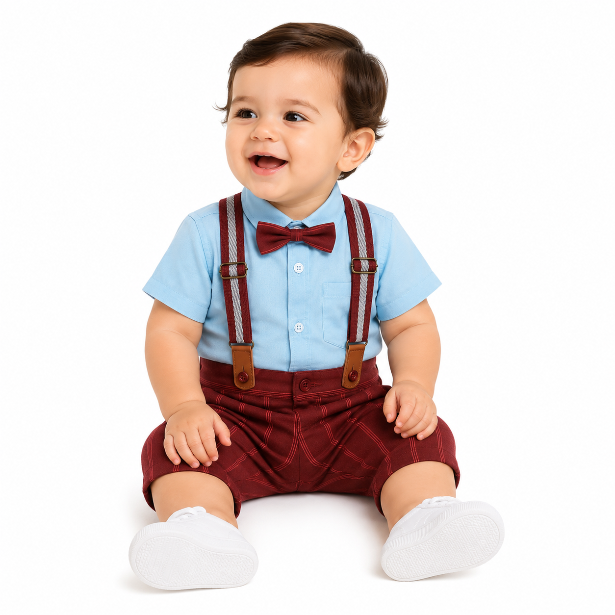 Boys Red Coordinate Set
