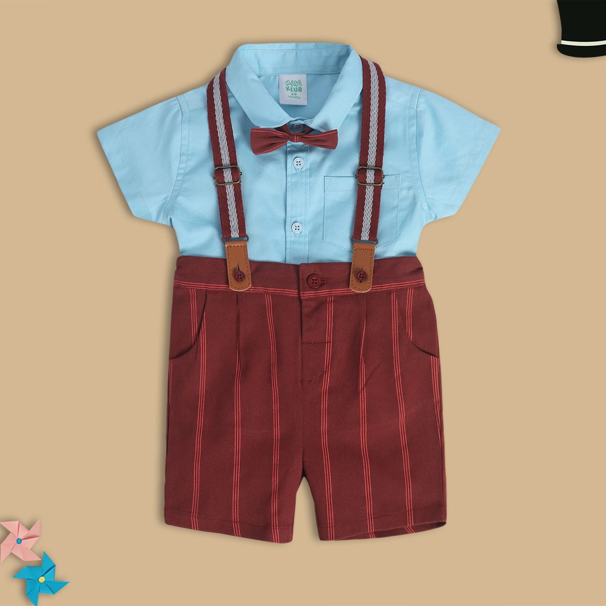 Boys Red Coordinate Set