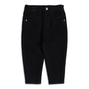Baby Boys Black Denim Pant Regular Fit Casual Wear