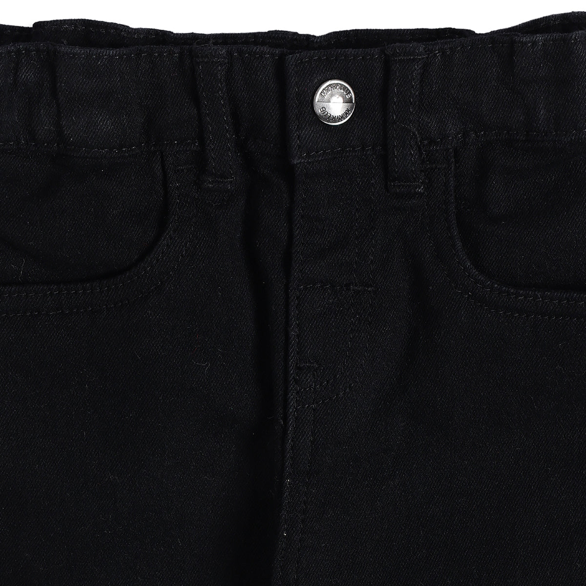 Baby Boys Black Denim Pant Regular Fit Casual Wear