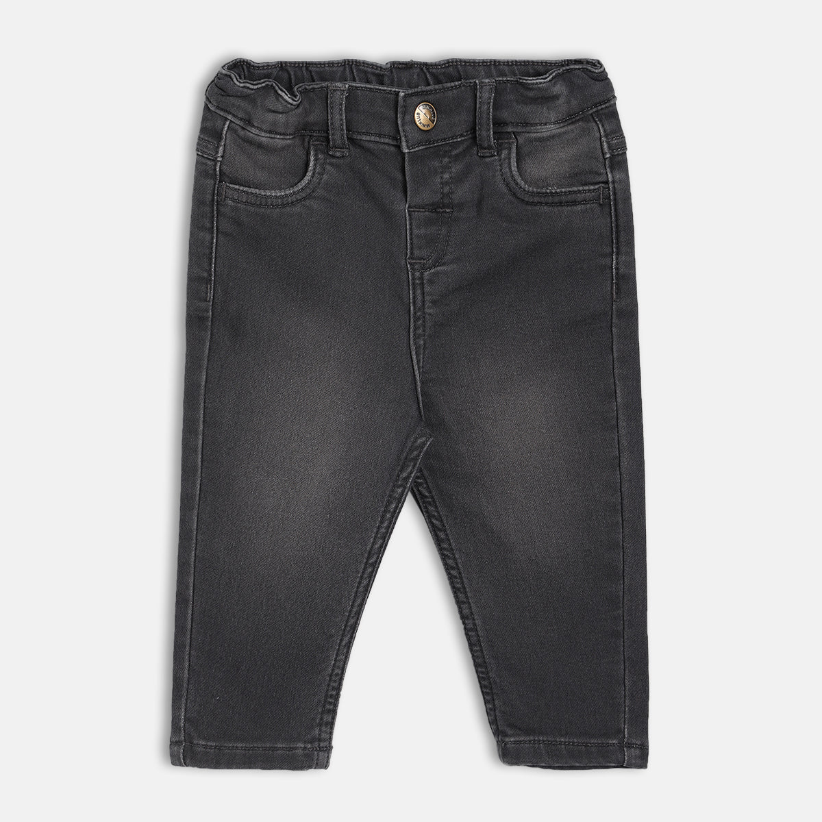 Boys Grey Denim Pant