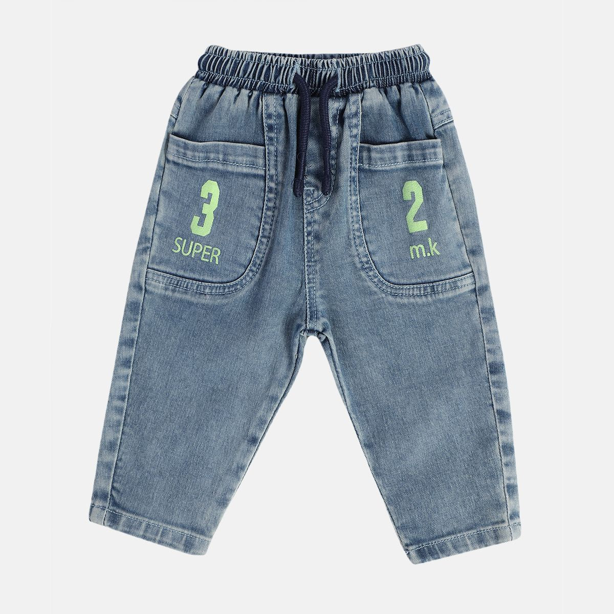 Boys Blue Pack Of 1 Denim Pant