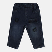 Boys Blue Pack Of 1 Denim Pant