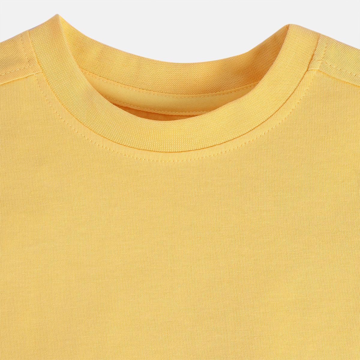 Boys Orange Short Sleeve Dungaree Set