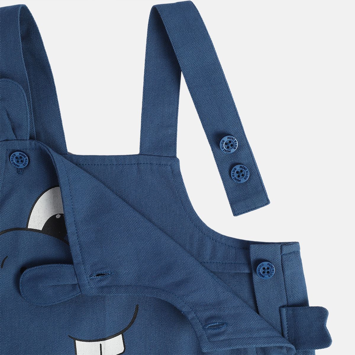 Boys Blue Short Sleeve Dungaree Set