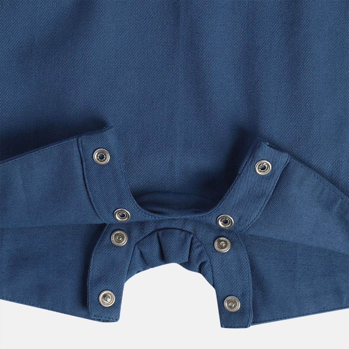 Boys Blue Dungaree Set