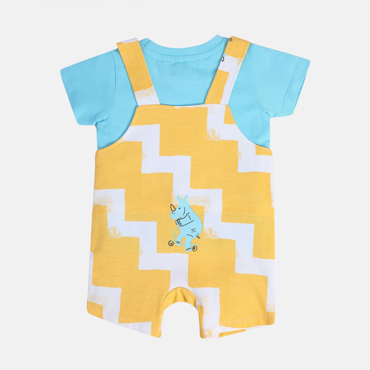 Boys Multi Dungaree Set