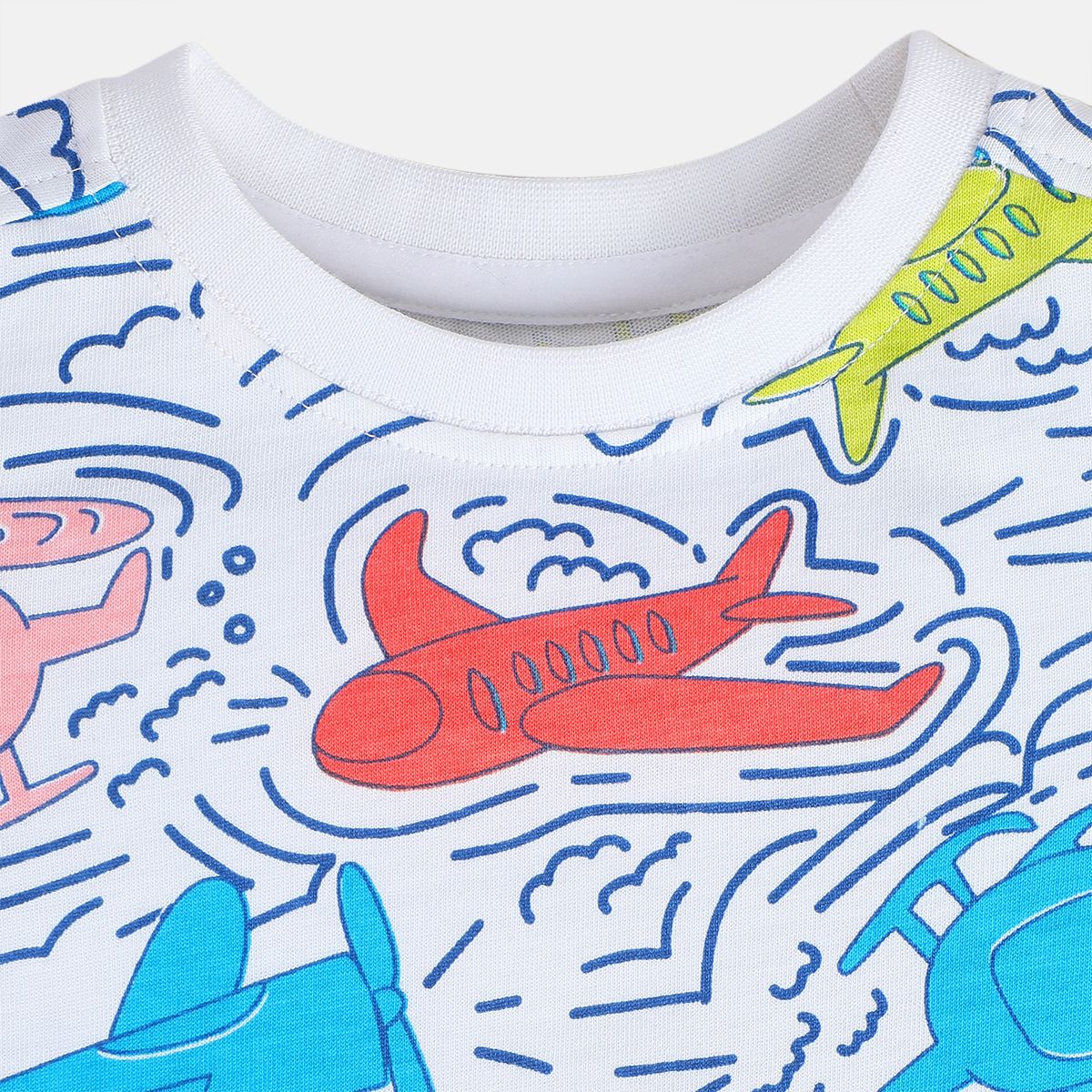 Boys Multi Dungaree Set