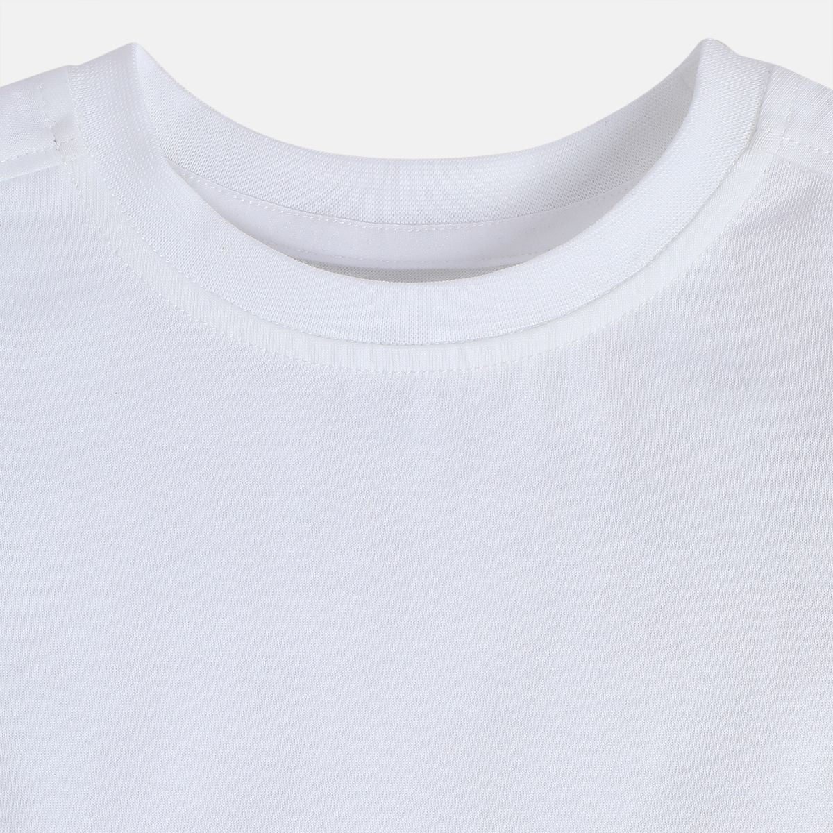 Boys White/Blue Dungaree Set