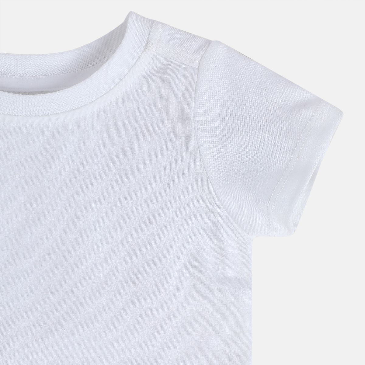 Boys White/Blue Dungaree Set