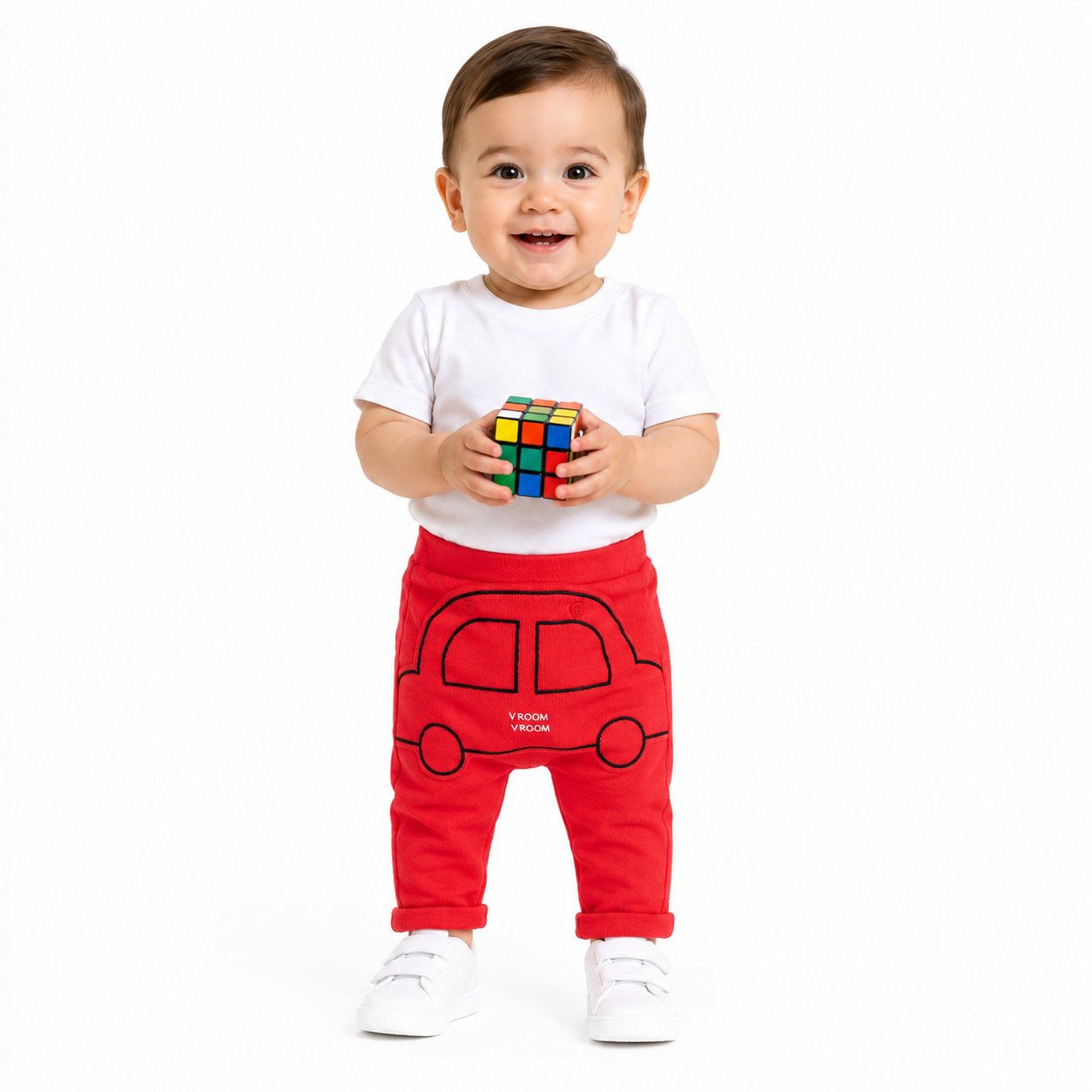 Boys Red Pack Of 1 Jogger