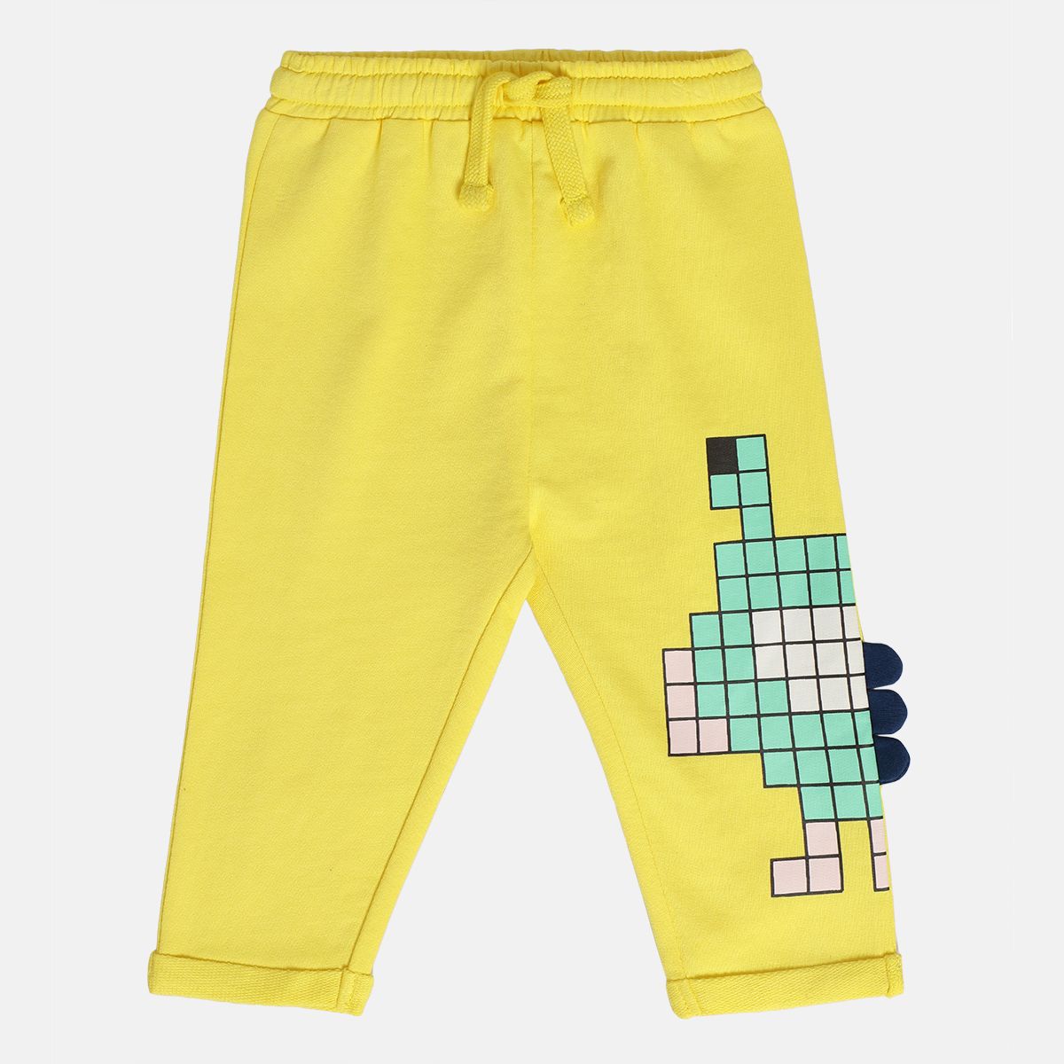 Boys Yellow Pack Of 1 Knit Bottom