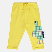 Boys Yellow Pack Of 1 Knit Bottom