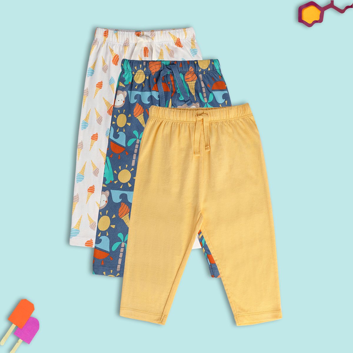 Boys Multi Knit Bottom