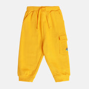 Boys Yellow Knit Bottom