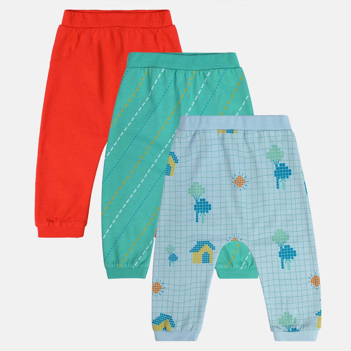 Boys Multi Knit Bottom