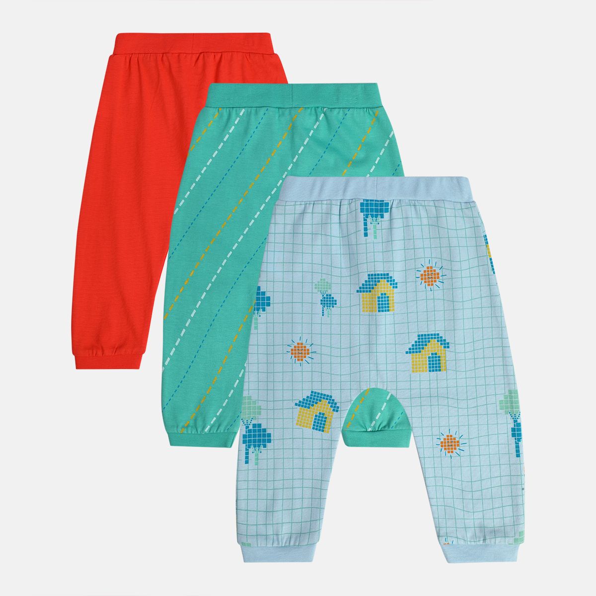 Boys Multi Knit Bottom