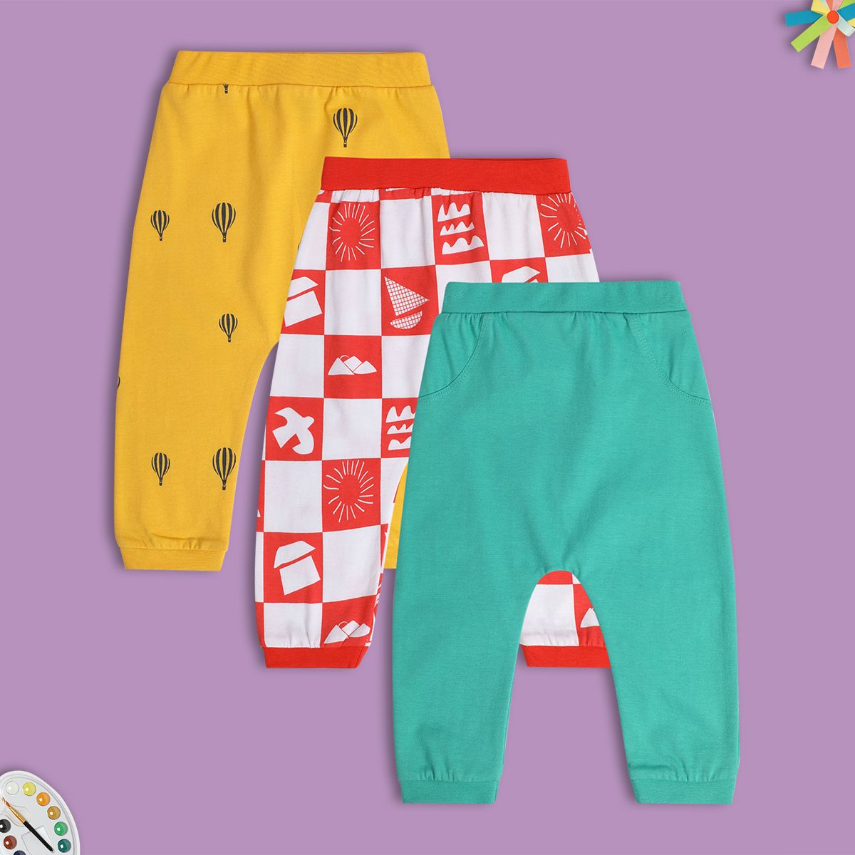 Boys Multi Knit Bottom