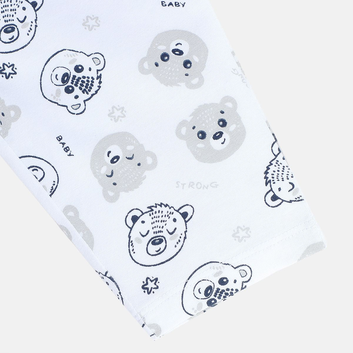 Boys White Pack Of 1 Knit Bottom