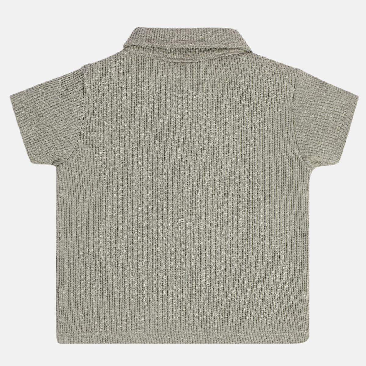 Baby Boys Textured Polo T,Shirt, Light Beige