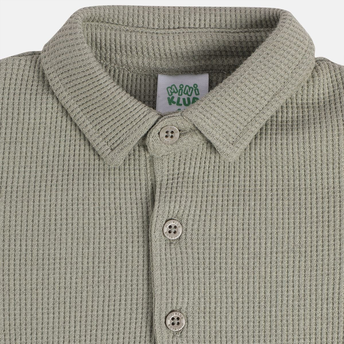 Baby Boys Textured Polo T,Shirt, Light Beige