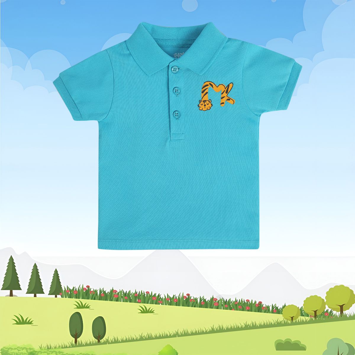 Boys Blue Pack Of 1 Polo