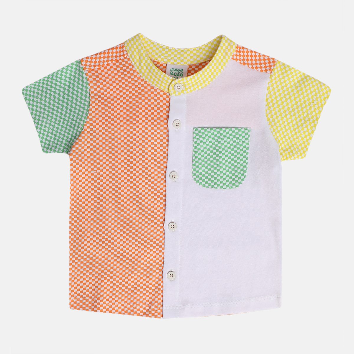 Boys Multi Collar Short Sleeve Shirt