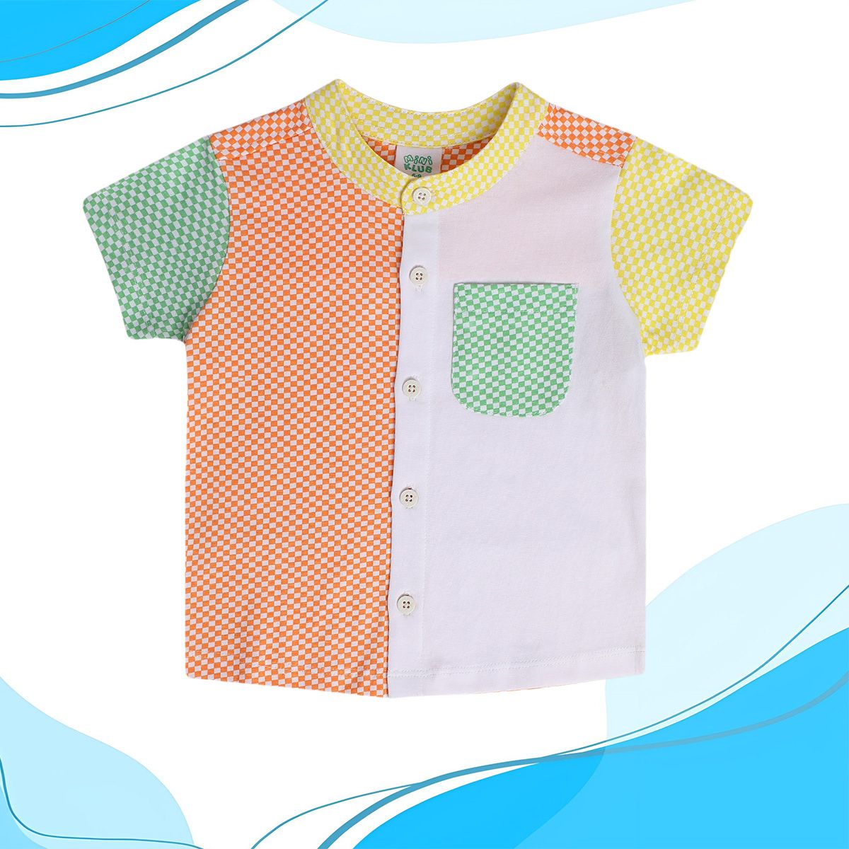 Boys Multi Collar Short Sleeve Shirt