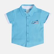 Boys Blue Pack Of 1 Shirt