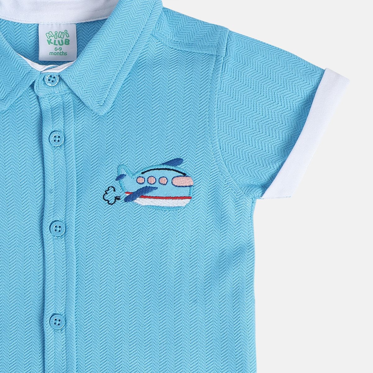 Boys Blue Pack Of 1 Shirt