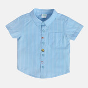 Boys Blue Pack Of 1 Shirt