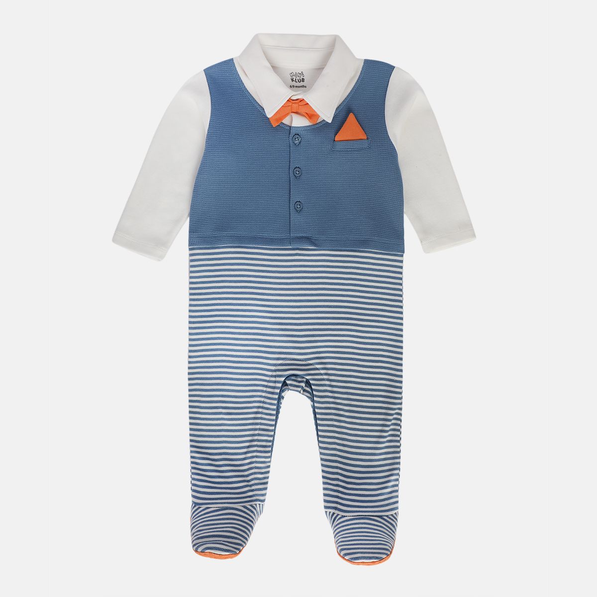 Boys Multi Collar Sleep Suit