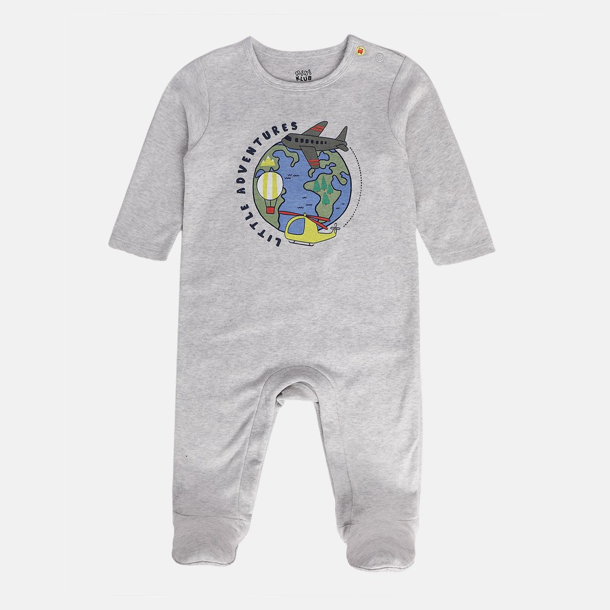 Boys Multi Front Open Sleep Suit