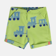 Boys Green Pack Of 1 Shorts