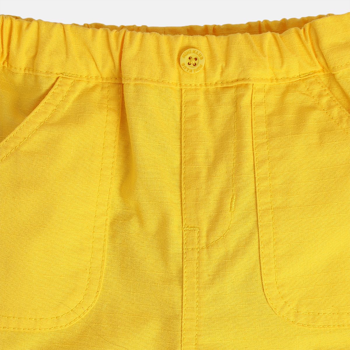 Boys Mustard Pack Of 1 Shorts