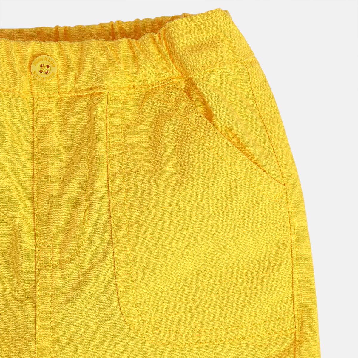 Boys Mustard Pack Of 1 Shorts