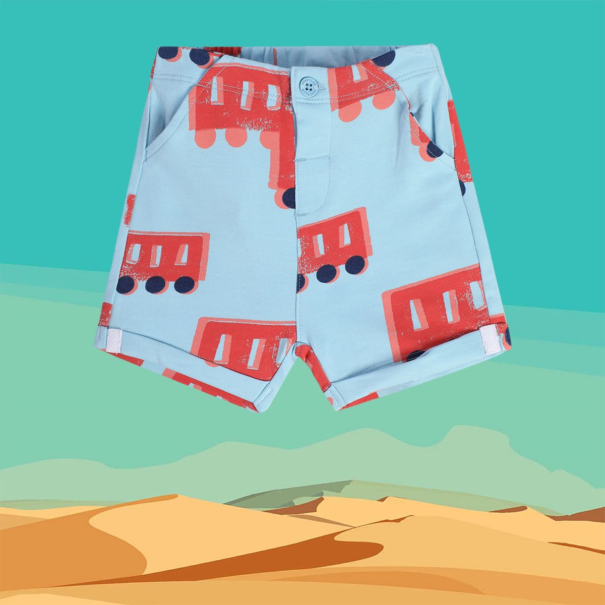 Boys Blue Shorts