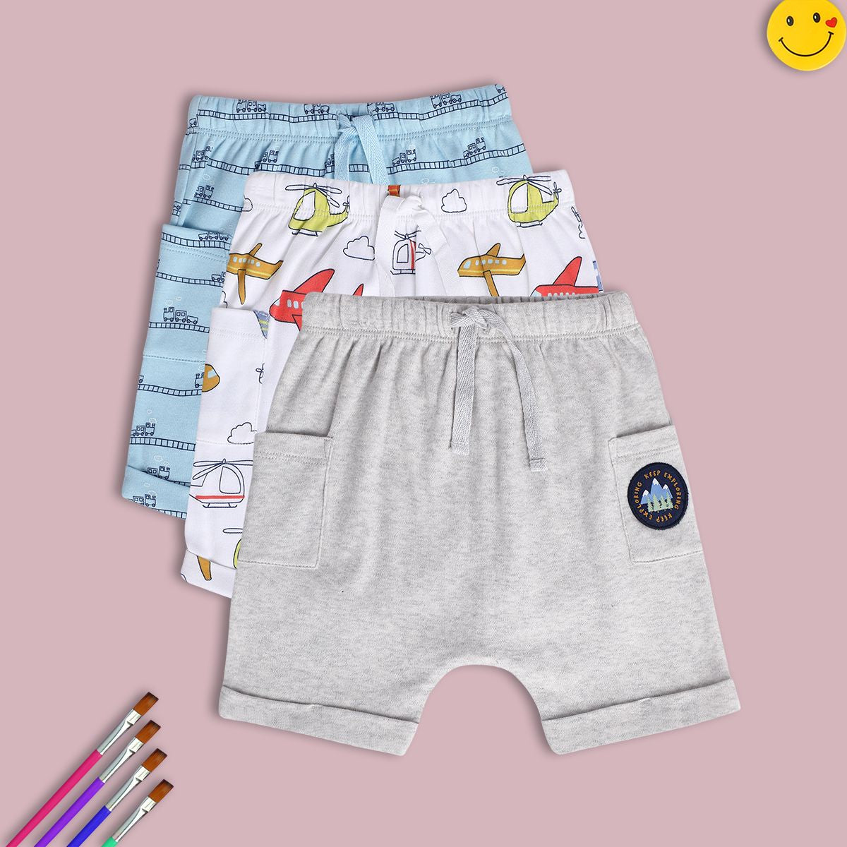 Boys Multi Shorts