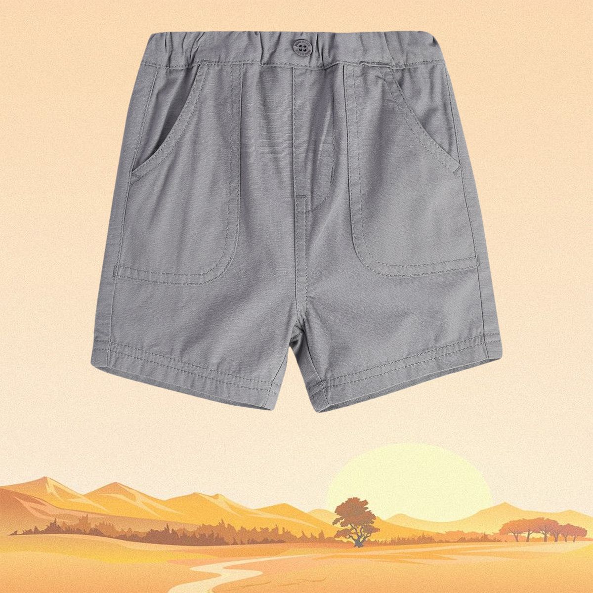 Boys Green Shorts