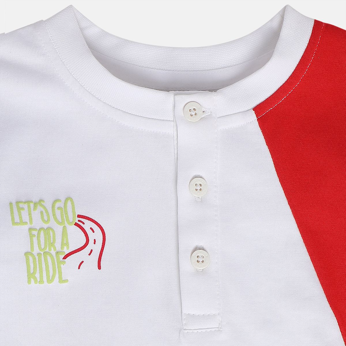 Boys Red Pack Of 2 Lounge Wear