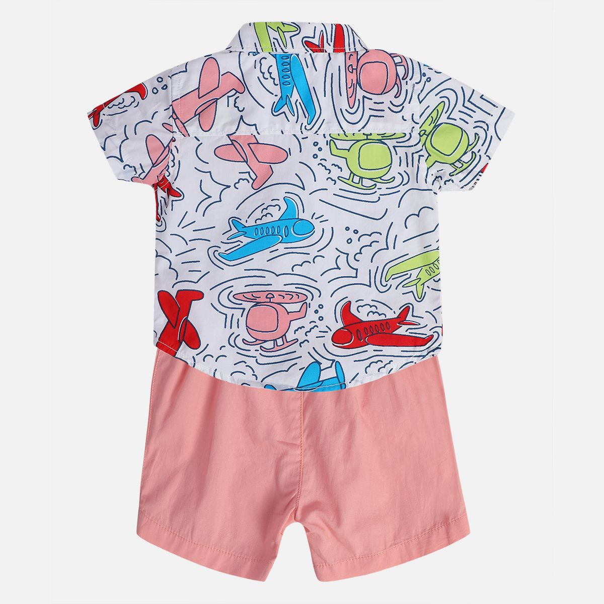 Boys White Pack Of 2 Top And Bottom